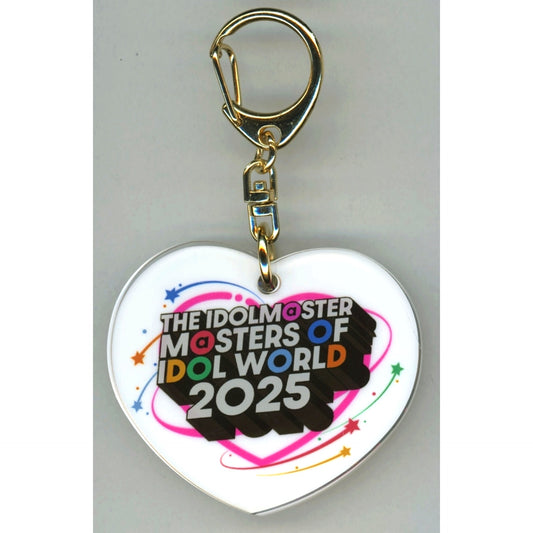 Logo THE IDOLM@STER Official Keychain M@STERS OF IDOL WORLD 2025 [USED]