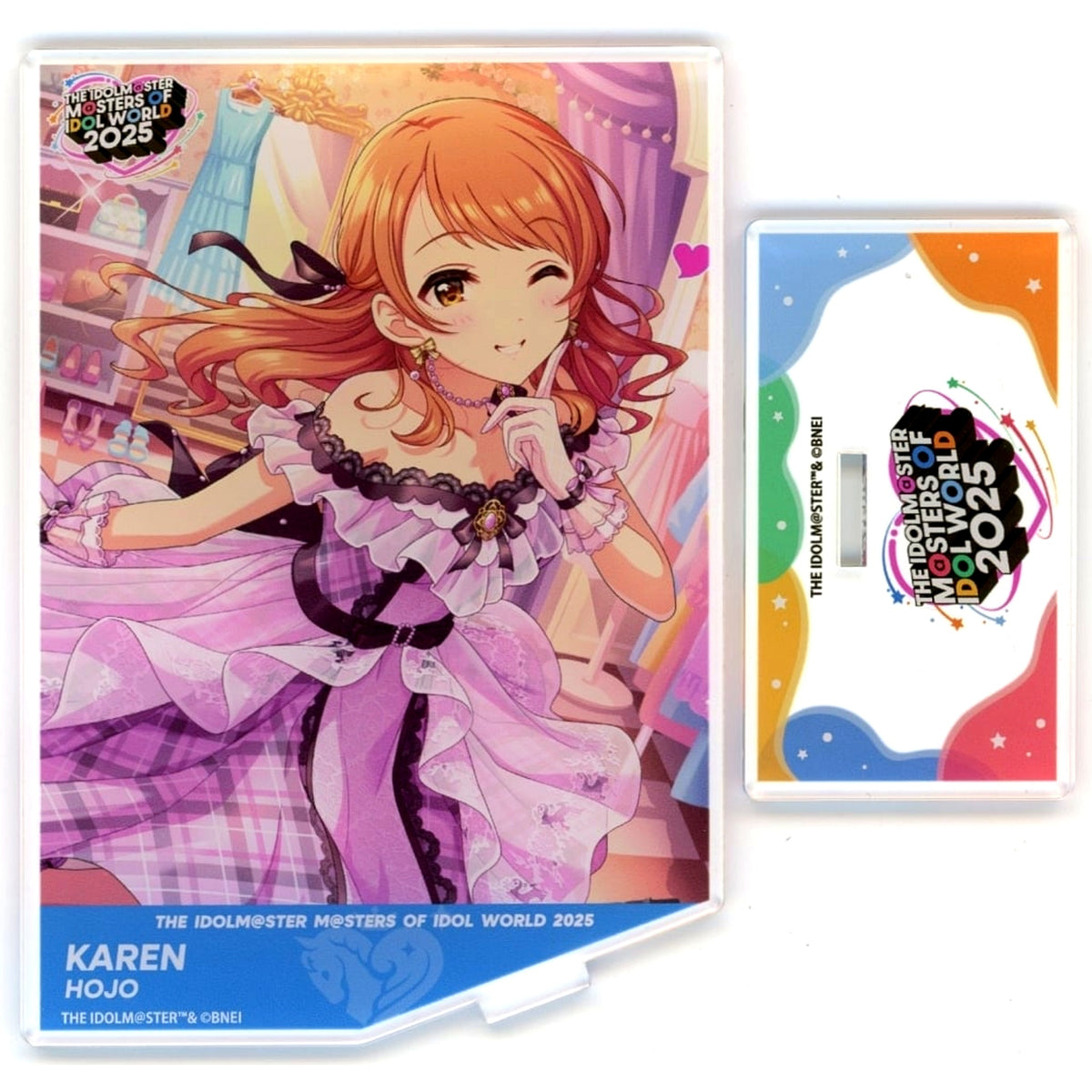 Karen Hojo The Idolmaster Masters of Idol World 2025 Official Acrylic Stand [USED]