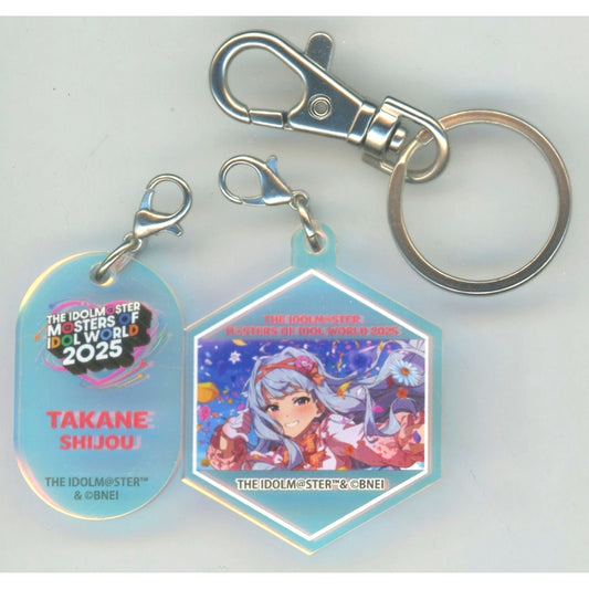 Takane Shijou THE IDOLM@STER Official Aurora Acrylic Keychain M@STERS OF IDOL WORLD 2025 [USED]