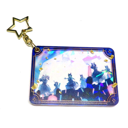 Concept Art Uma Musume Pretty Derby 6th EVENT The New Frontier Autumn Performance Official Hologram Keychain 6th EVENT Autumn Performance Ver. [USED]