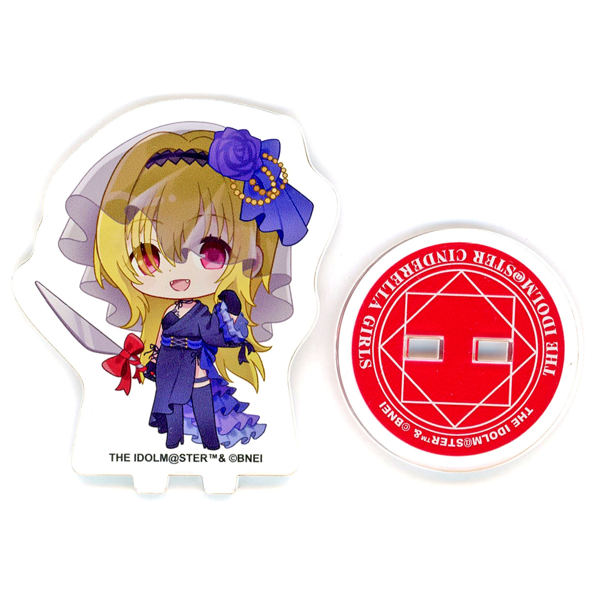 Chitose Kurosaki Fantasy Magical The Idolmaster Cinderella Girls x animate cafe Trading Mini Acrylic Stand [USED]