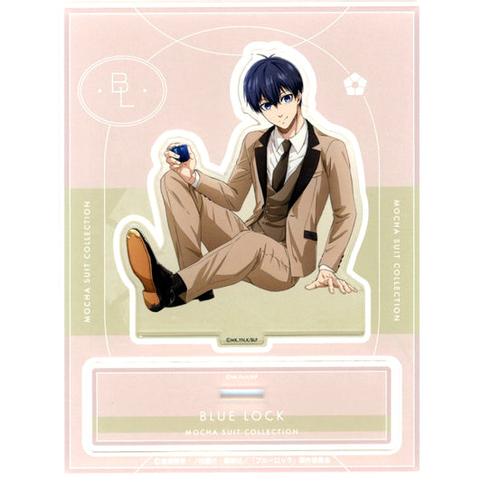 Yoichi Isagi Mocha Suit Ver. Blue Lock Mocha Suit Collection Big Acrylic Stand [USED]