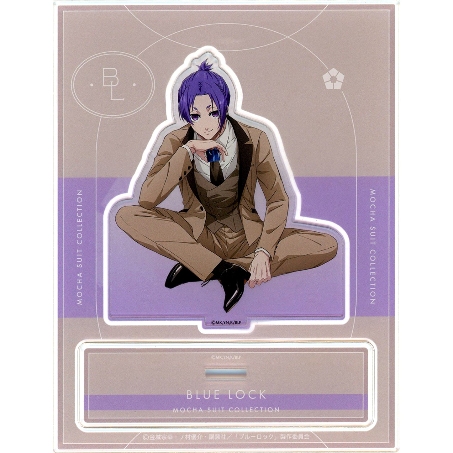 Reo Mikage MOCHA SUIT Ver. BIG Acrylic Stand Blue Lock MOCHA SUIT COLLECTION [USED]