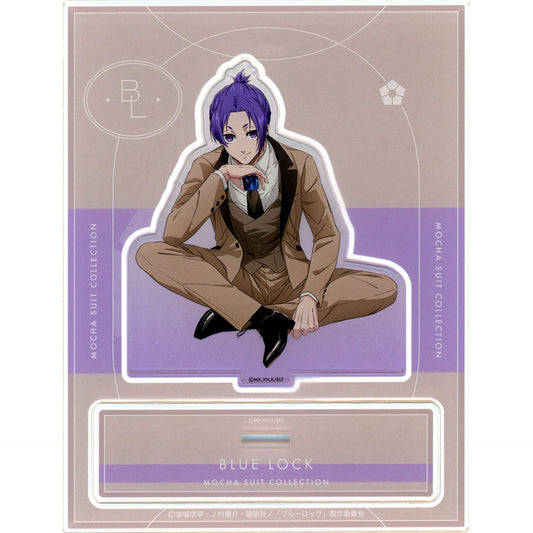 Reo Mikage MOCHA SUIT Ver. BIG Acrylic Stand Blue Lock MOCHA SUIT COLLECTION [USED]