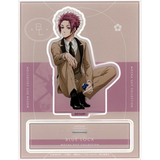 Sae Itoshi Mocha Suit Ver. Blue Lock Mocha Suit Collection Big Acrylic Stand [USED]