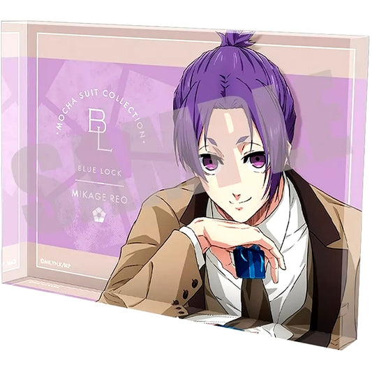 Reo Mikage MOCHA SUIT Ver. Acrylic Block Blue Lock MOCHA SUIT COLLECTION [USED]