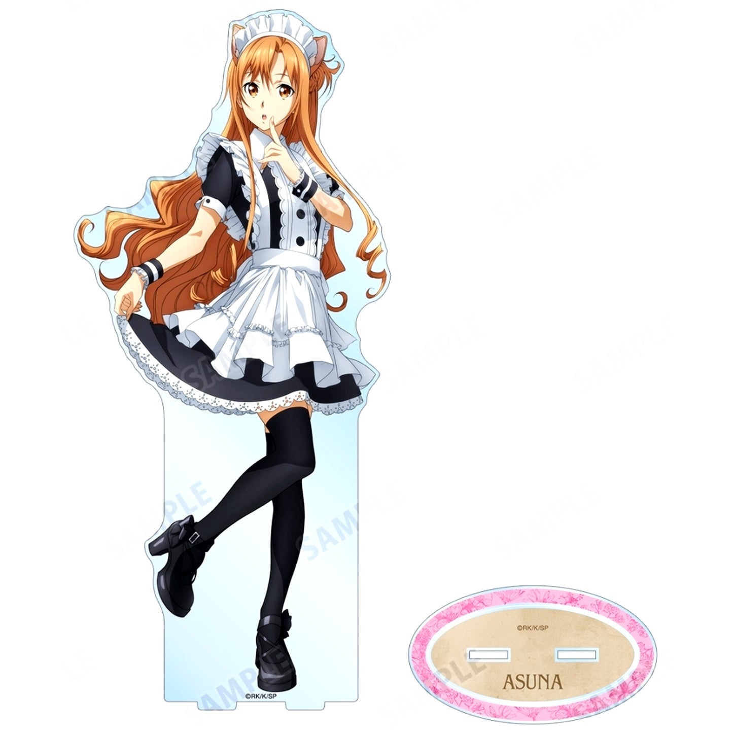Asuna Illustration Cat Ear Butler Maid Ver. Extra Large Acrylic Stand Sword Art Online [USED]