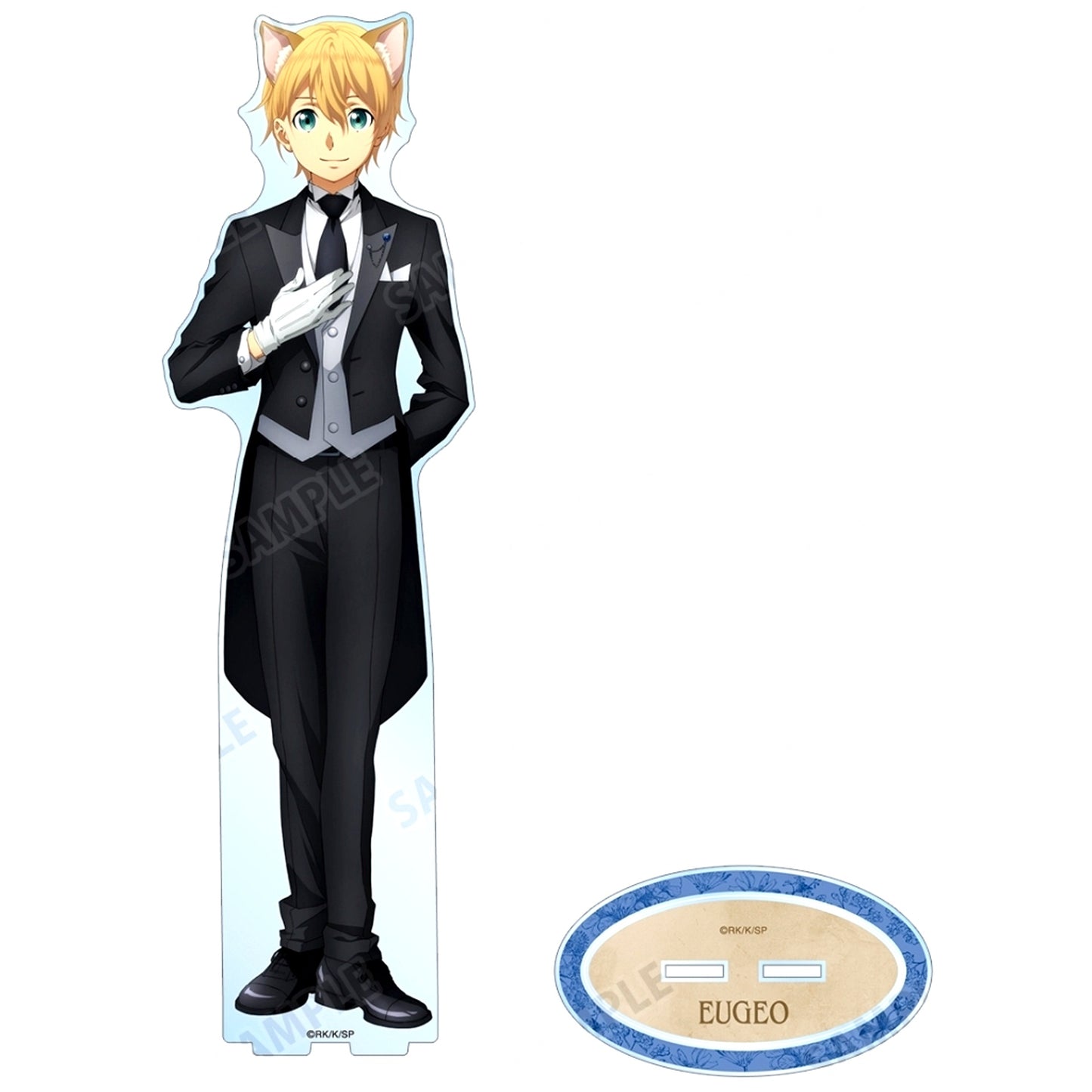 Eugeo Illustration Cat Ear Butler Maid Ver. Extra Large Acrylic Stand Sword Art Online [USED]