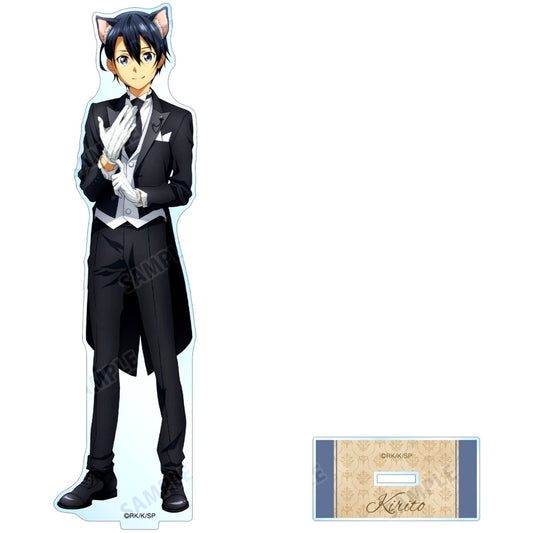 Kazuto Kirigaya Original Illustration Cat Ear Butler Maid Version Big Acrylic Stand Sword Art Online [USED]
