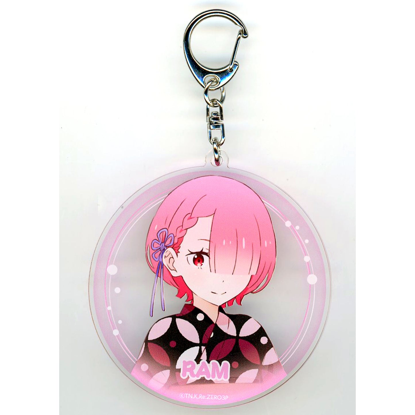 Ram Re:ZERO -Starting Life in Another World- Acrylic Keychain Anime x Food Fes THE ENNICHI Goods [USED]