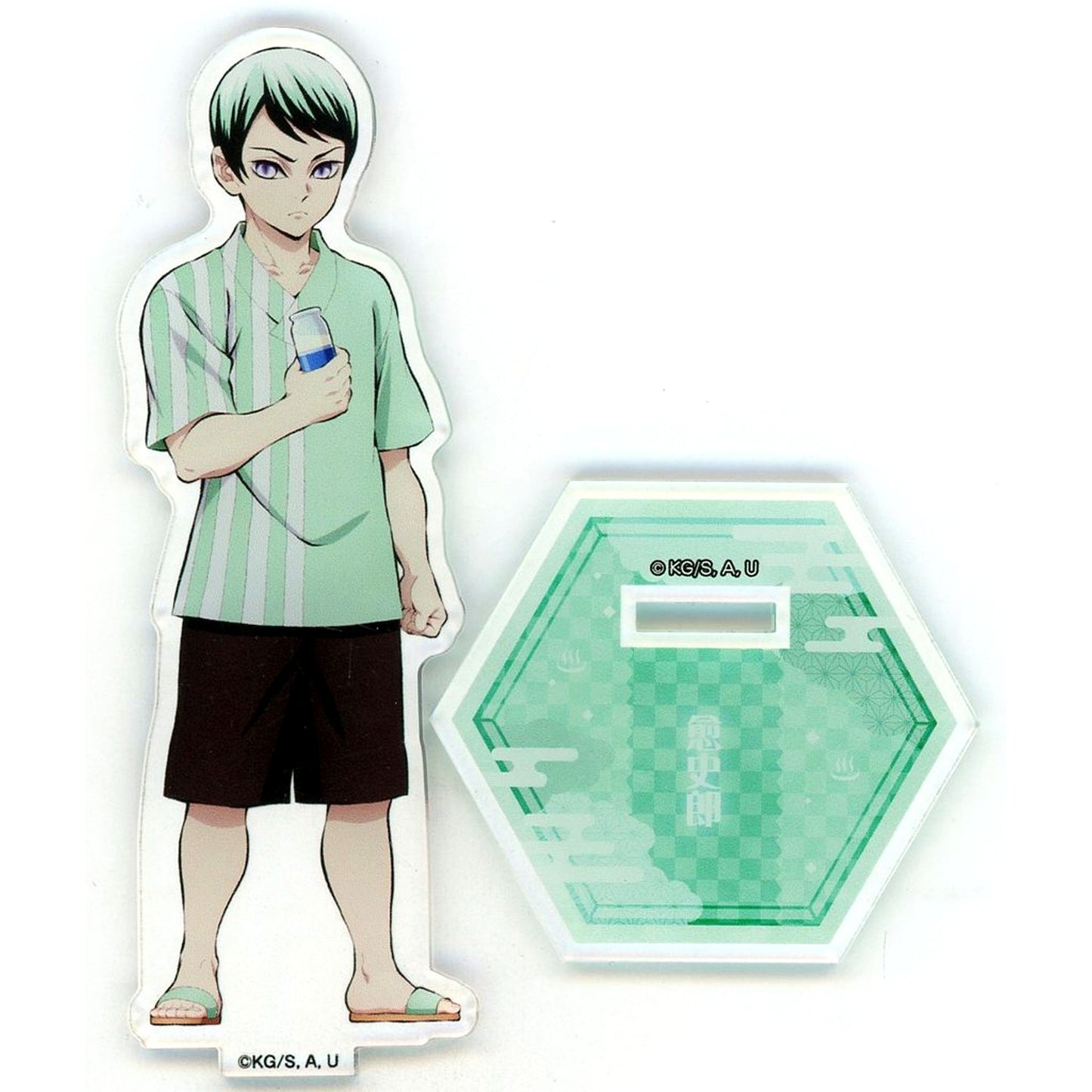 Yushiro After Bath Acrylic Stand Demon Slayer x Gokurakuyu RAKU SPA 4th Totonoe! A Heavenly Holiday with Everyone [USED]