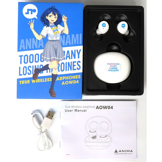 Anna Yanami Too Many Losing Heroines! Model Wireless Earbuds ANIMA AOW04 x ONKYO [USED]