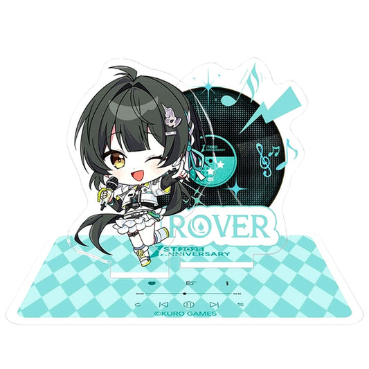 Female Rover Wuthering Waves Voice Chasing the Tide Theme Chibi Character Acrylic Stand [USED]