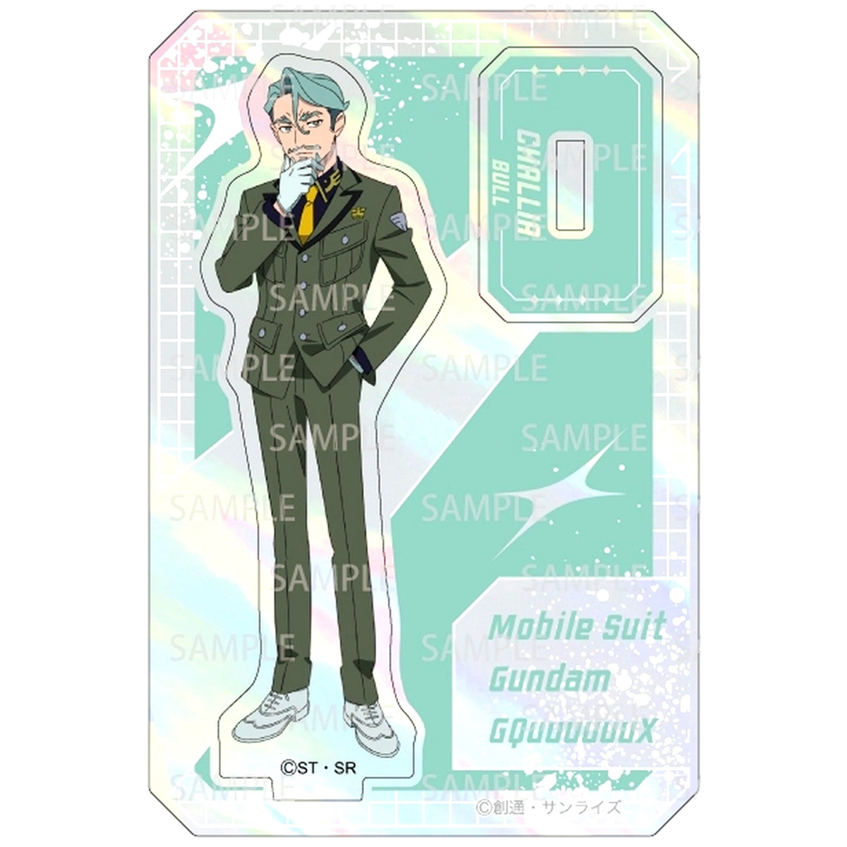 Challia Bull Trading Aurora Mini Acrylic Stand Mobile Suit Gundam GQuuuuuuX [USED]