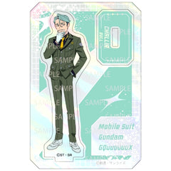 Challia Bull Trading Aurora Mini Acrylic Stand Mobile Suit Gundam GQuuuuuuX [USED]