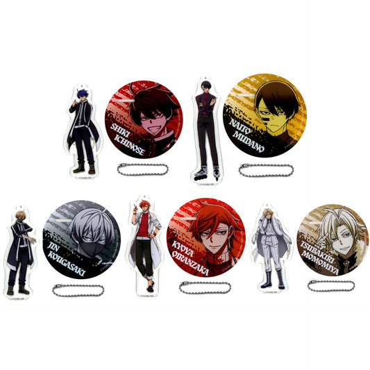 Set of 5 Tougen Anki Acrylic Stand Keychain [USED]