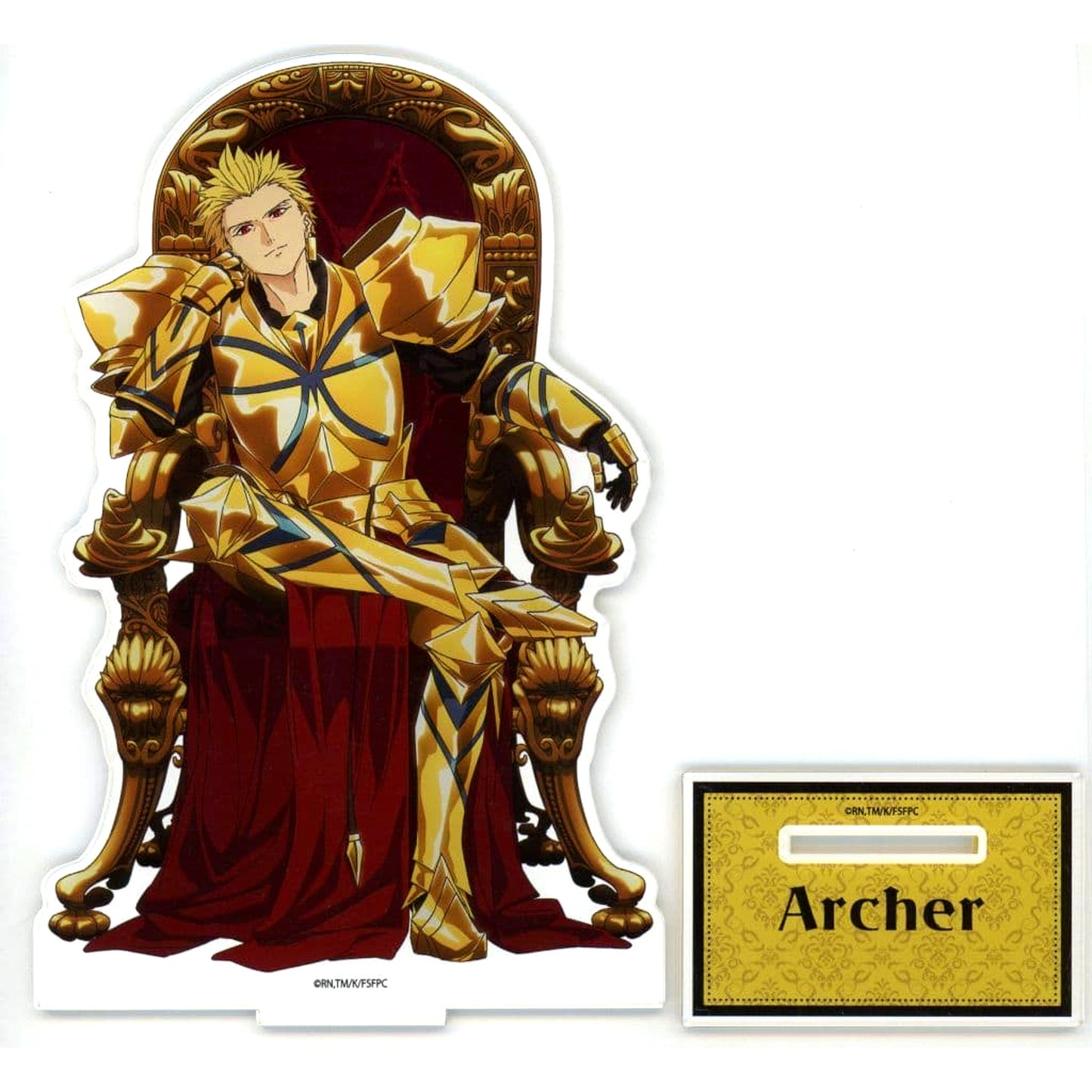 Archer Fate/strange Fake Large Acrylic Stand Chair Ver. POP UP SHOP in Yurakucho Marui [USED]