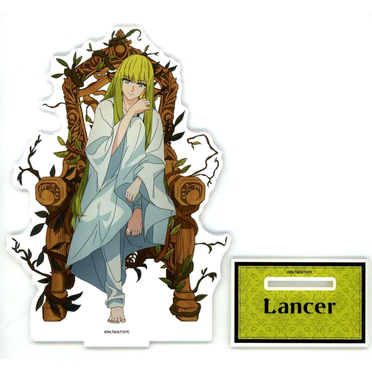 Lancer Chair Ver. Fate/strange Fake POP UP SHOP in Yurakucho Marui Big Acrylic Stand [USED]