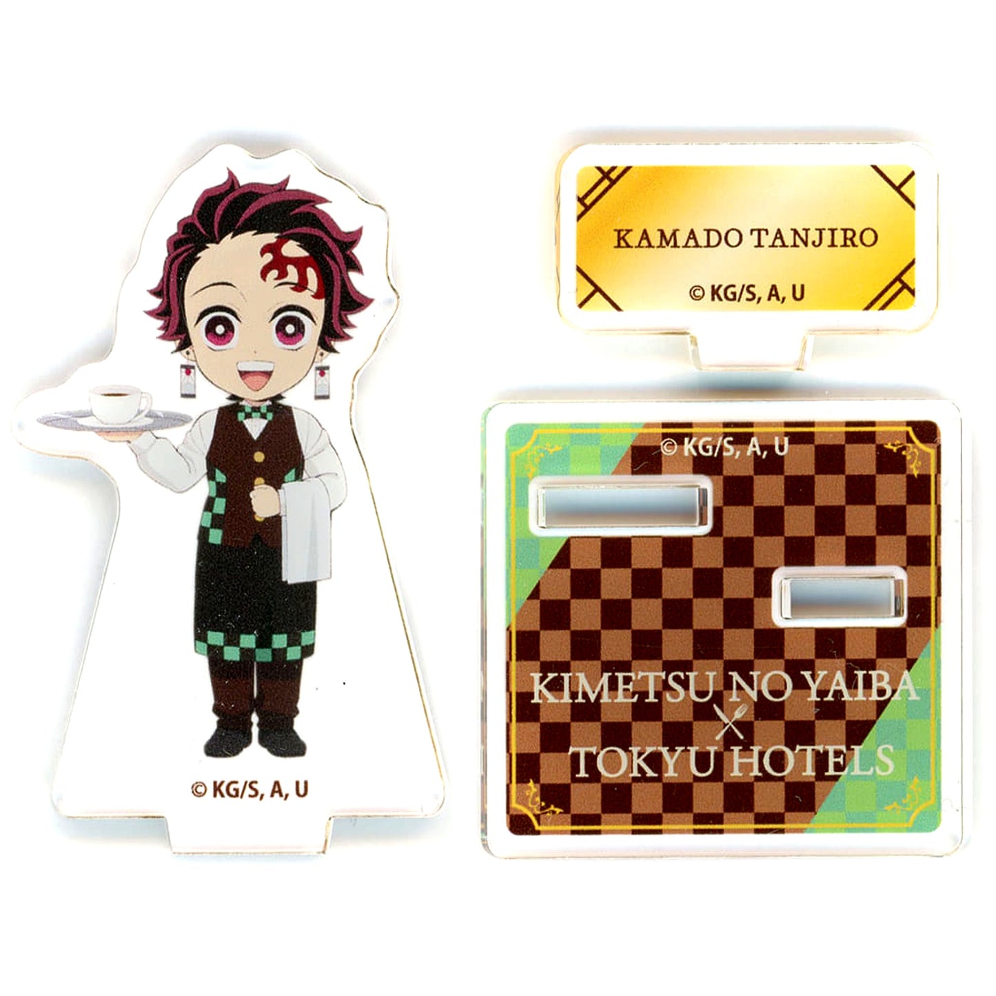Tanjiro Kamado Demon Slayer: Kimetsu no Yaiba Tokyu Hotels Special Buffet 2025 Acrylic Stand [USED]