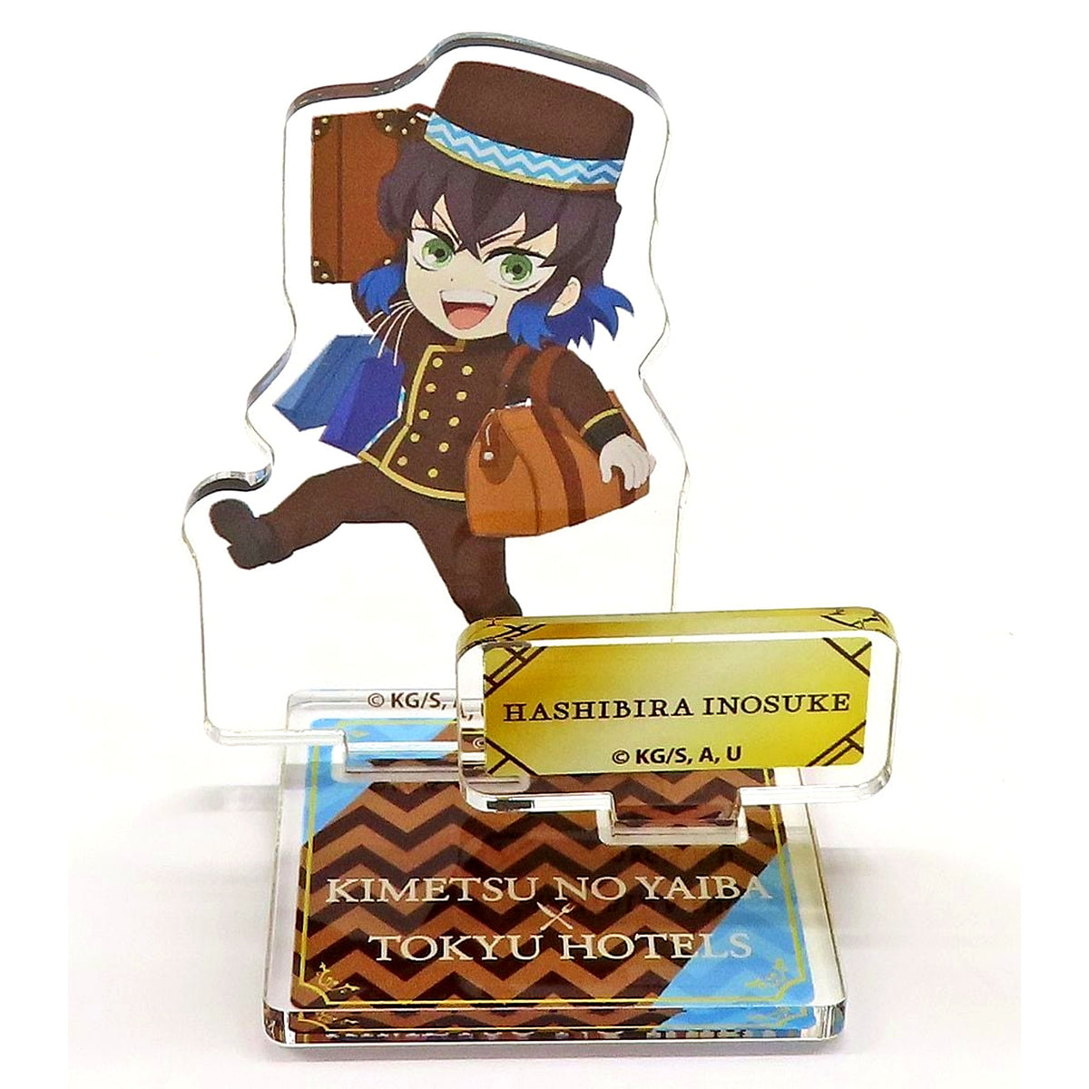 Inosuke Hashibira Demon Slayer: Kimetsu no Yaiba x Tokyu Hotels Special Buffet 2025 Acrylic Stand [USED]