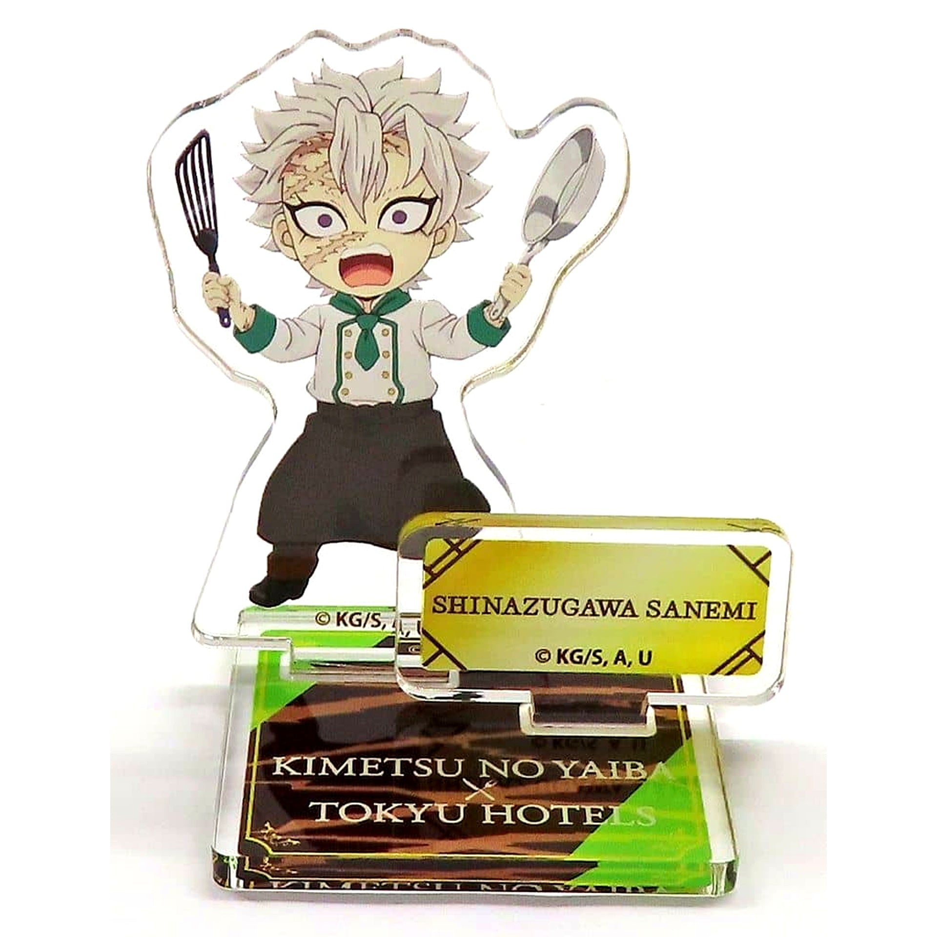 Sanemi Shinazugawa Demon Slayer: Kimetsu no Yaiba Tokyu Hotels Special Buffet 2025 Acrylic Stand [USED]