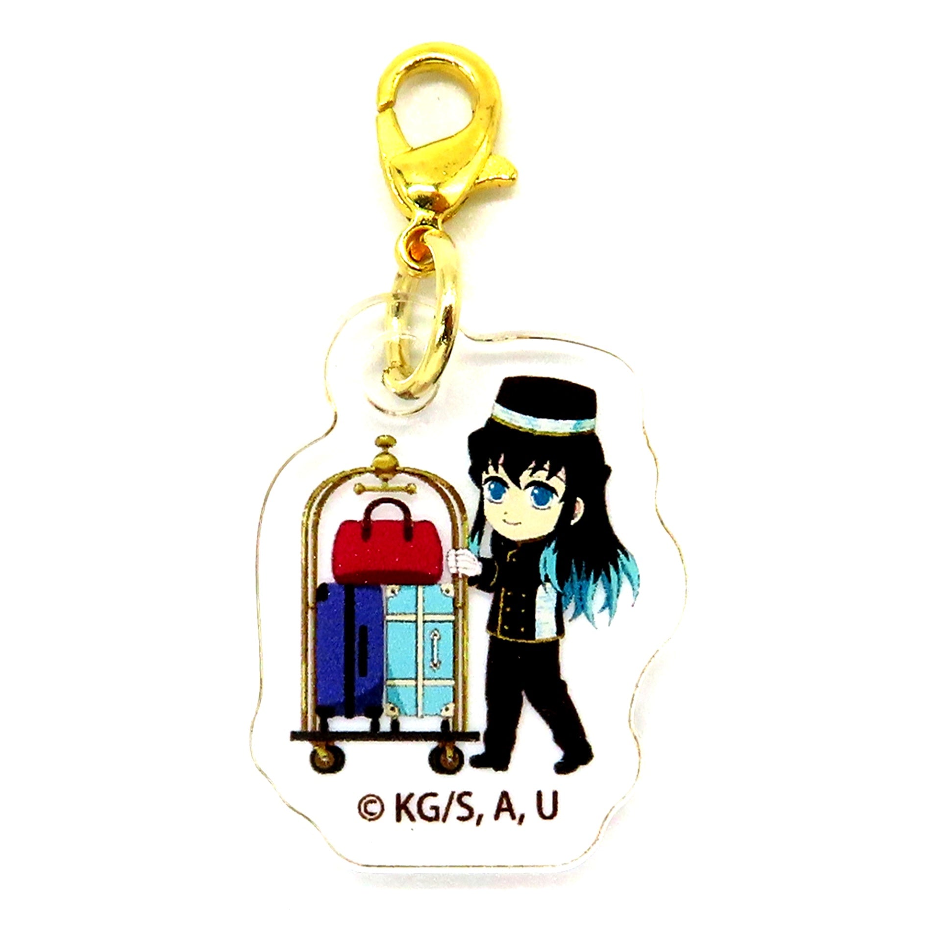 Muichiro Tokito Demon Slayer Kimetsu no Yaiba Tokyu Hotels Buffet 2025 Acrylic Charm [USED]