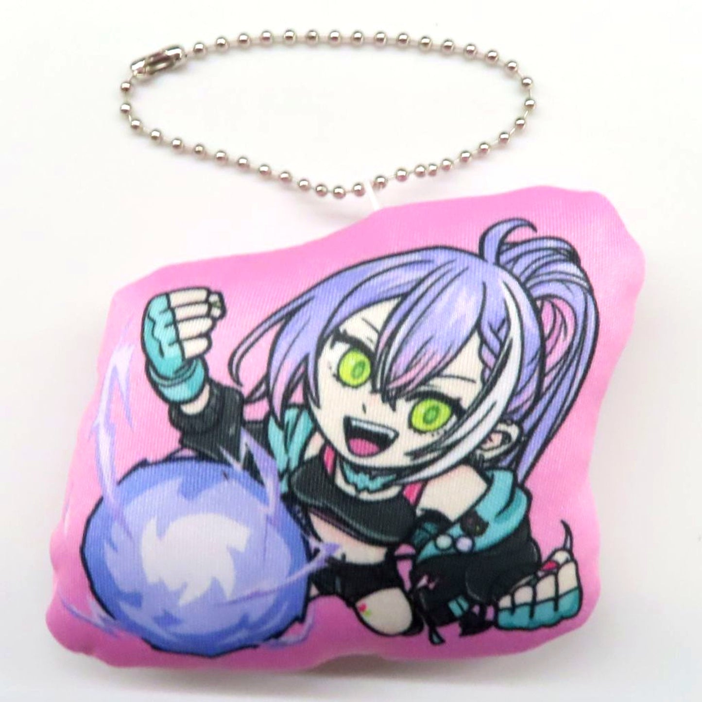 Tokoyami Towa Mini Char hololive x Street Fighter 6 Trading Cleaner Mascot CAPCOM CAFE Vol.1 [USED]
