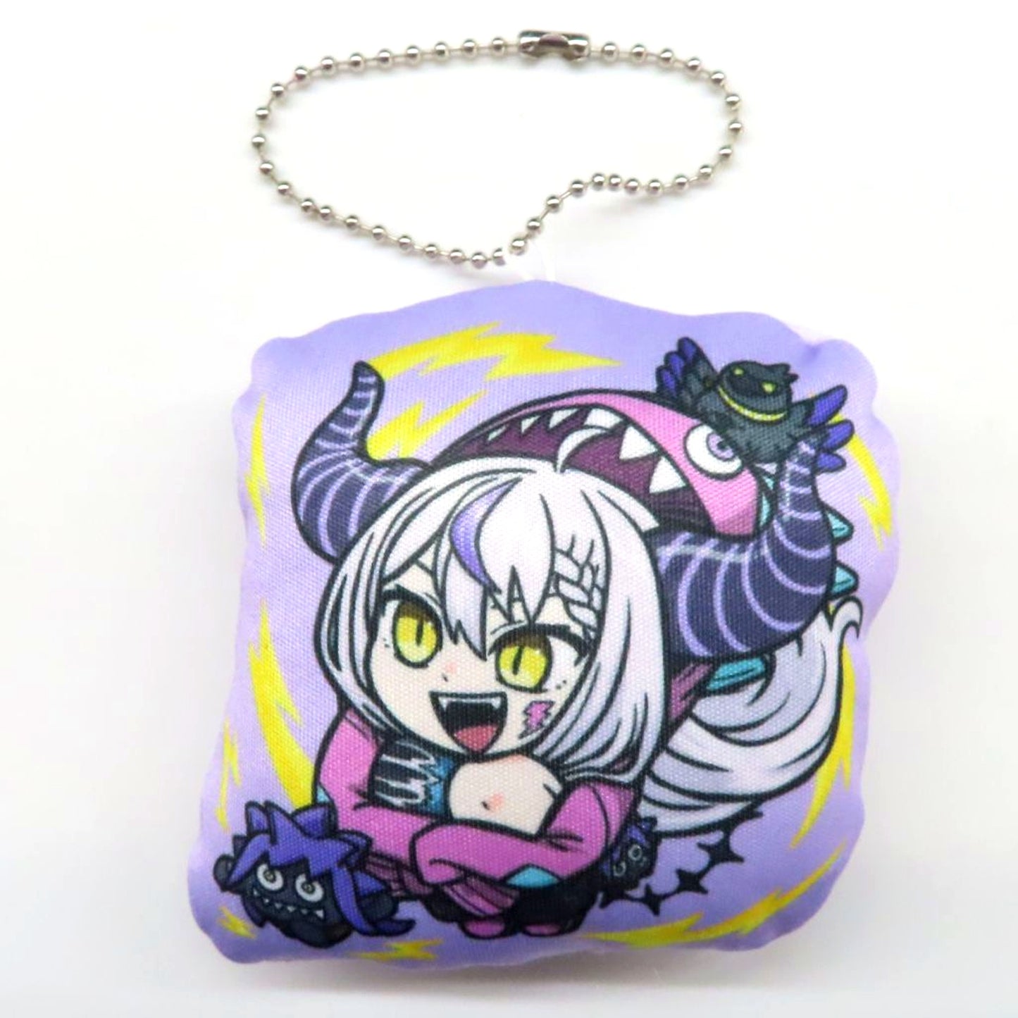 La+ Darknesss hololive CAPCOM CAFE x Street Fighter 6 Vol.1 Trading Cleaner Mascot Mini Character [USED]
