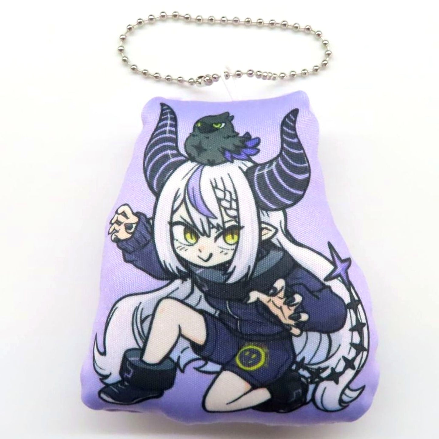 La+ Darknesss hololive CAPCOM CAFE x Street Fighter 6 Vol.1 Trading Cleaner Mascot Standard Style [USED]