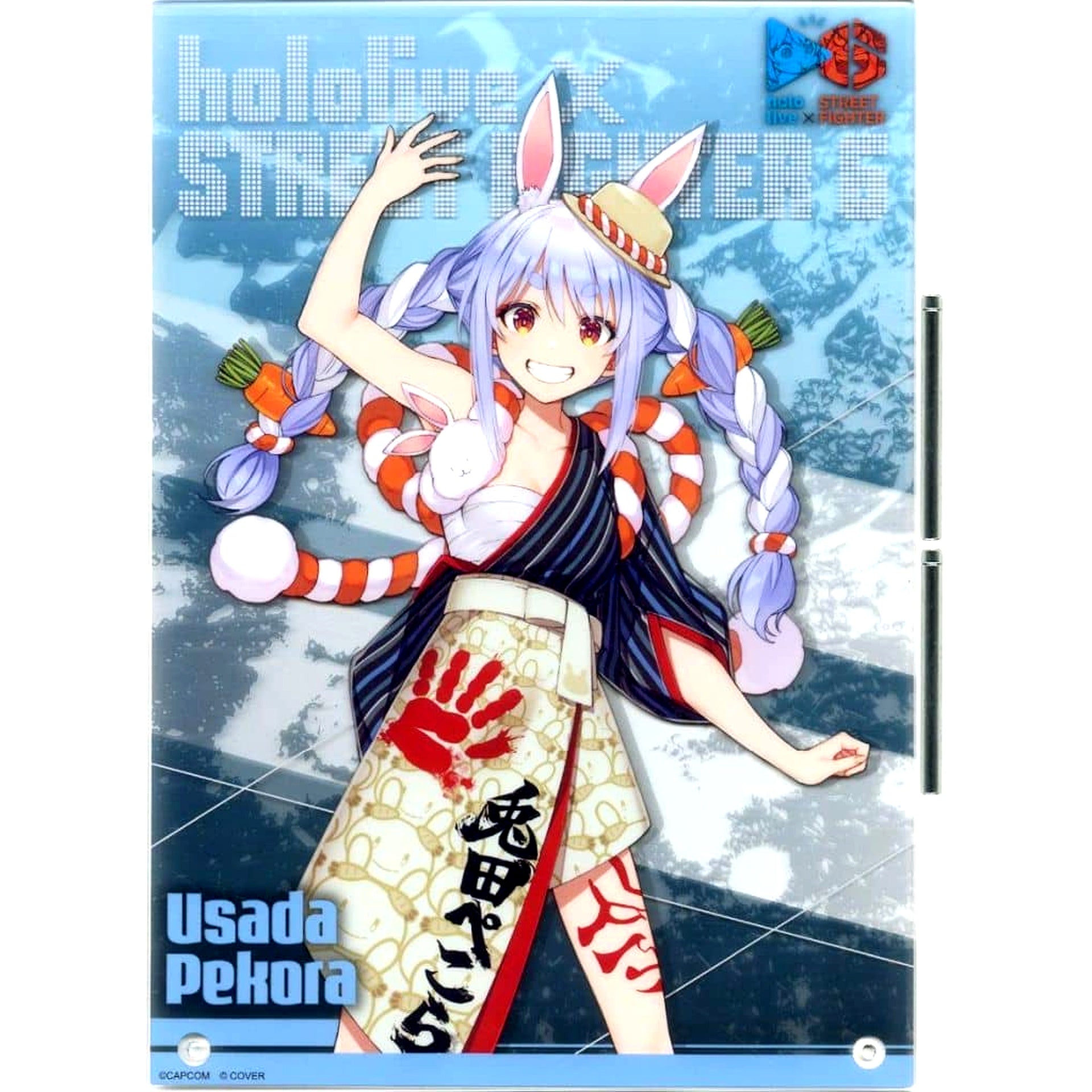 hololive Virtual YouTuber Usada Pekora Street Fighter 6 x hololive 1st Wave Acrylic Board [USED]