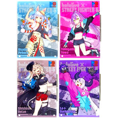 Street Fighter 6 Acrylic Board Set of 4 Street Fighter 6 x Virtual YouTuber hololive Collaboration Vol.1 [USED]