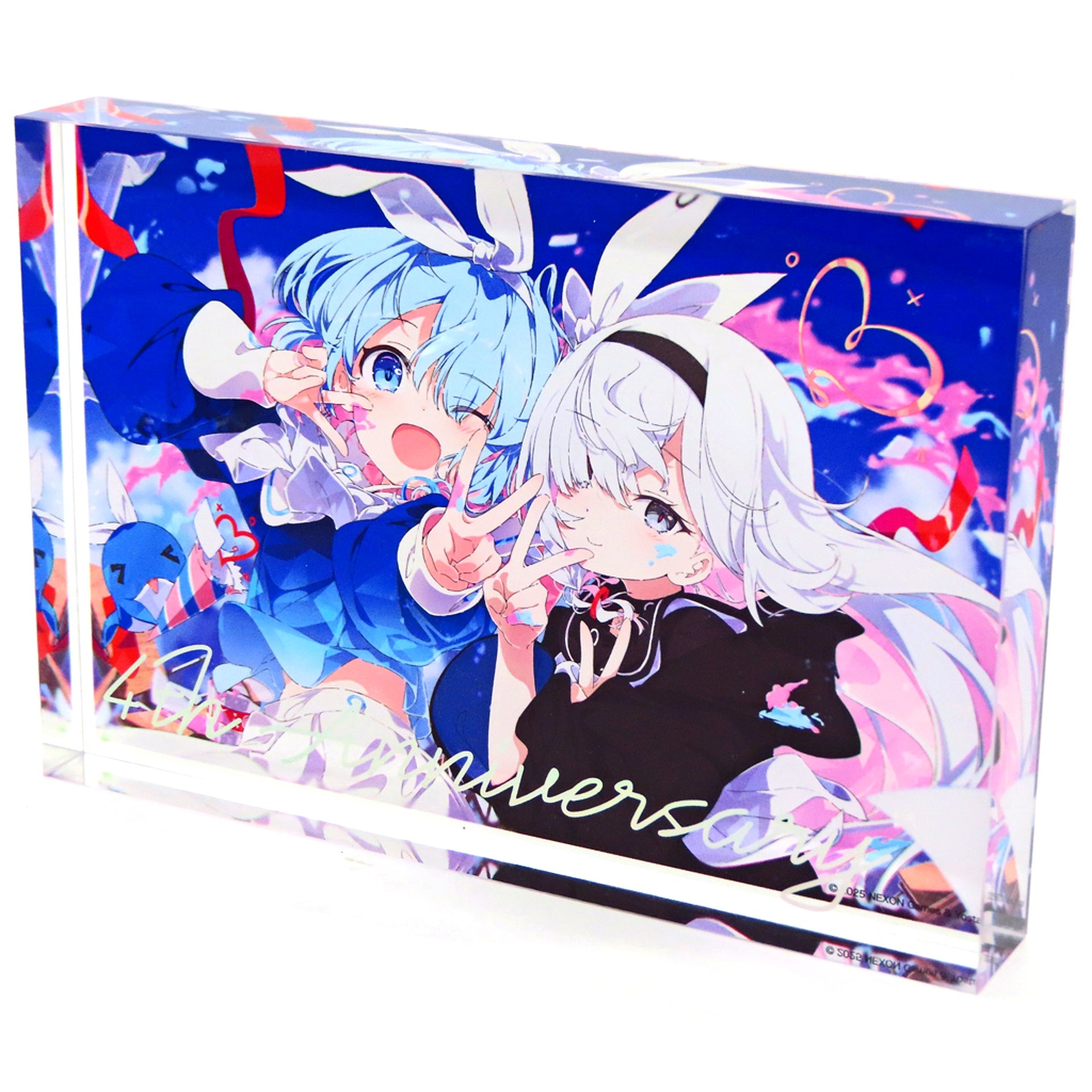 Arona & Plana Blue Archive Acrylic Block 4th Anniversary [USED]