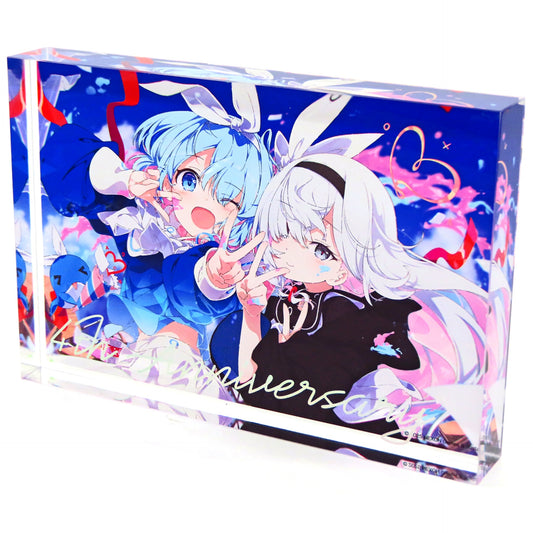 Arona & Plana Blue Archive Acrylic Block 4th Anniversary [USED]