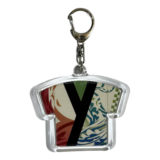 Tanjiro Kamado 01. Demon Slayer x Tokushima Awa Odori 2025 in ufotable CINEMA / ufotable CAFE Tokushima / Machi Asobi CAFE Bizan Awa Odori Costume Style Keychain [USED]