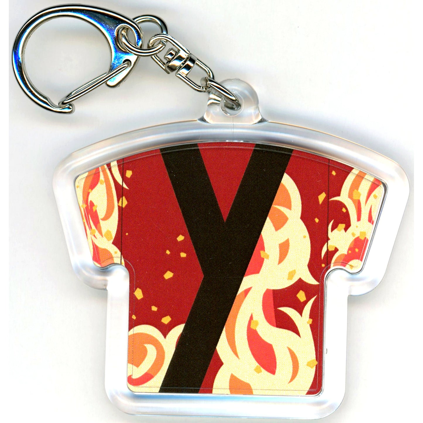 Kyojuro Rengoku 07. Demon Slayer x Tokushima Awa Odori 2025 in ufotable CINEMA / ufotable CAFE Tokushima / Machi Asobi CAFE Bizan Awa Odori Costume Style Keychain [USED]