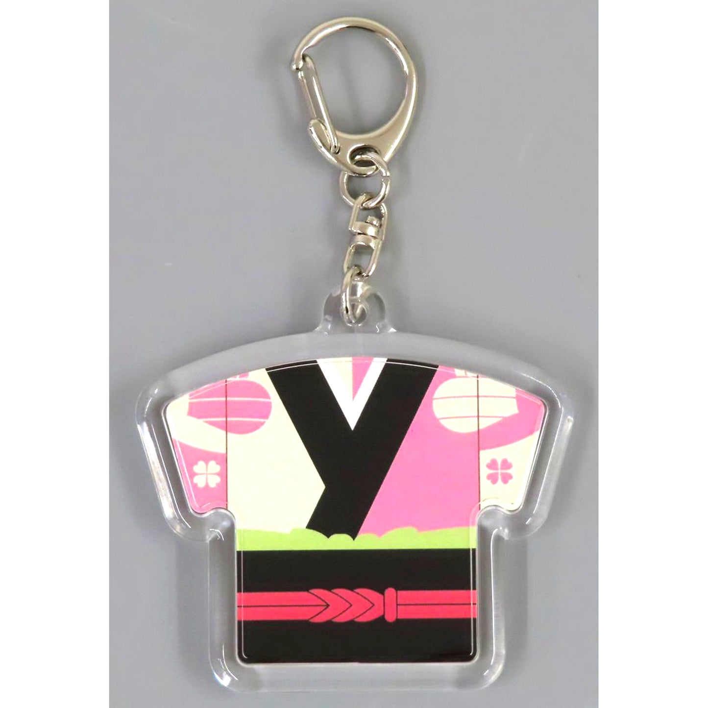Mitsuri Kanroji 10 Demon Slayer x Tokushima Awa Odori 2025 in ufotable CINEMA ufotable CAFE Tokushima Machi Asobi CAFE Bizan Awa Odori Costume Style Keychain [USED]