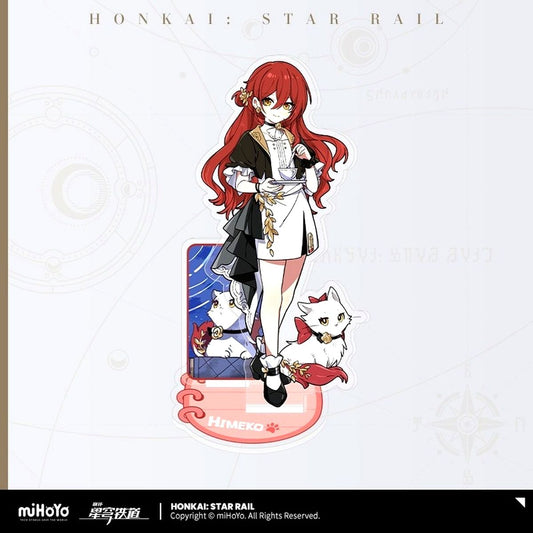 Himeko Honkai: Star Rail Chibi Neko Series Acrylic Stand [USED]