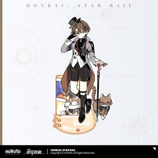 Welt Honkai: Star Rail Chibi Neko Series Acrylic Stand [USED]