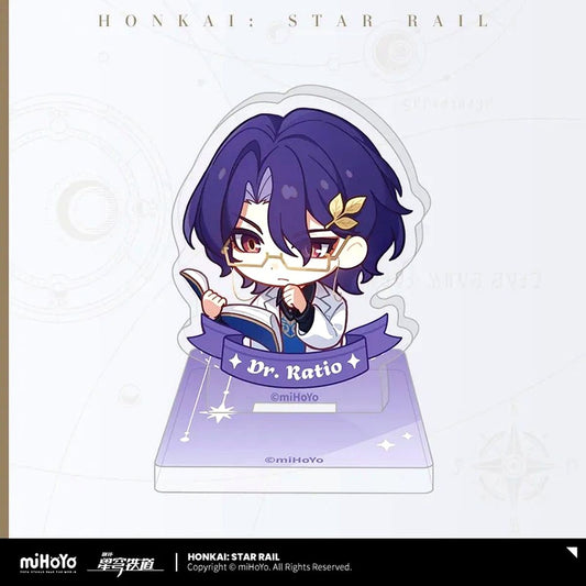 Dr. Ratio Honkai: Star Rail Nanashibito no Kunsho Series Acrylic Stamp [USED]