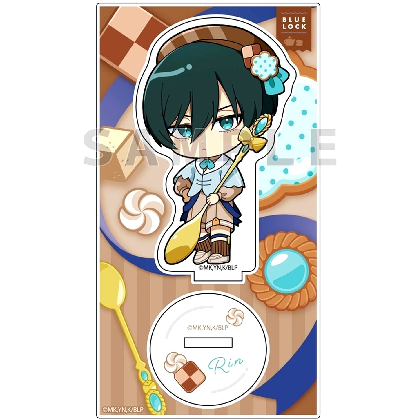 Rin Itoshi Tea Time Blue Lock Acrylic Stand [USED]