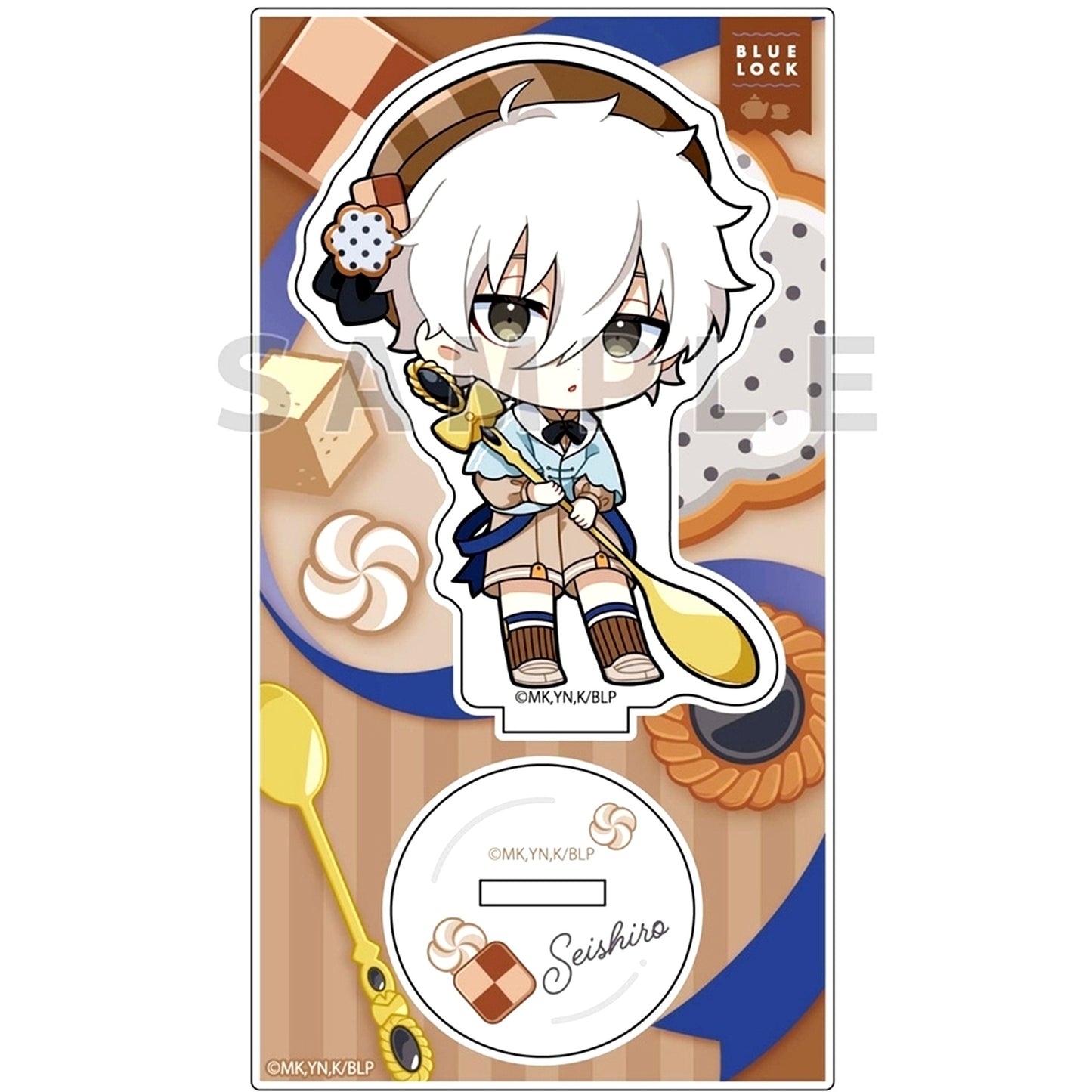 Seishiro Nagi Tea Time Acrylic Stand Blue Lock [USED]