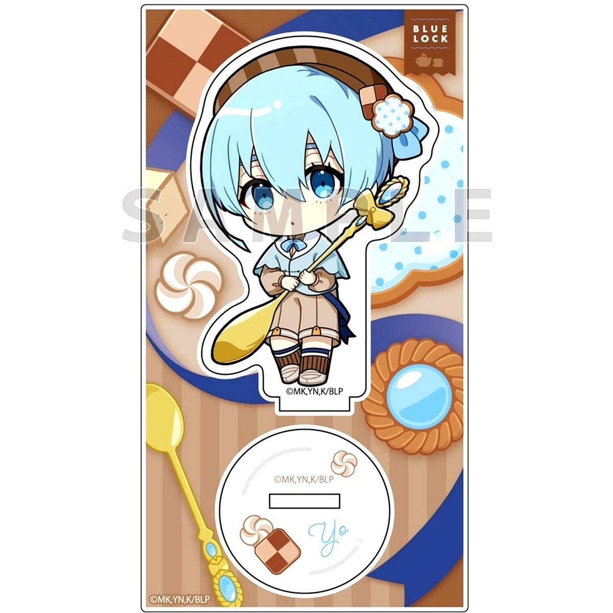 Yo Hiori Tea Time Acrylic Stand Blue Lock [USED]