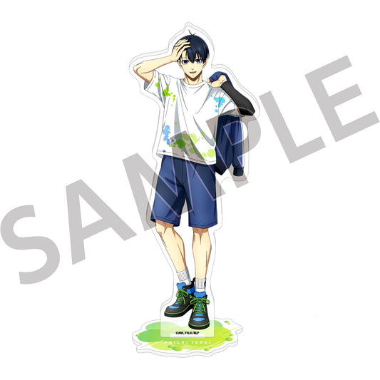 Yoichi Isagi Acrylic Stand Training Wear Style Blue Lock [USED]