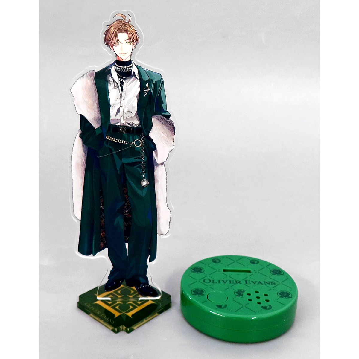 Oliver Evans Voice Acrylic Stand Virtual YouTuber Nijisanji Eden Group 4th Anniversary [USED]