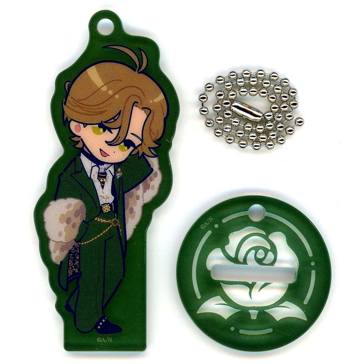 Oliver Evans Mini Acrylic Stand Virtual YouTuber Nijisanji Eden Group 4th Anniversary [USED]