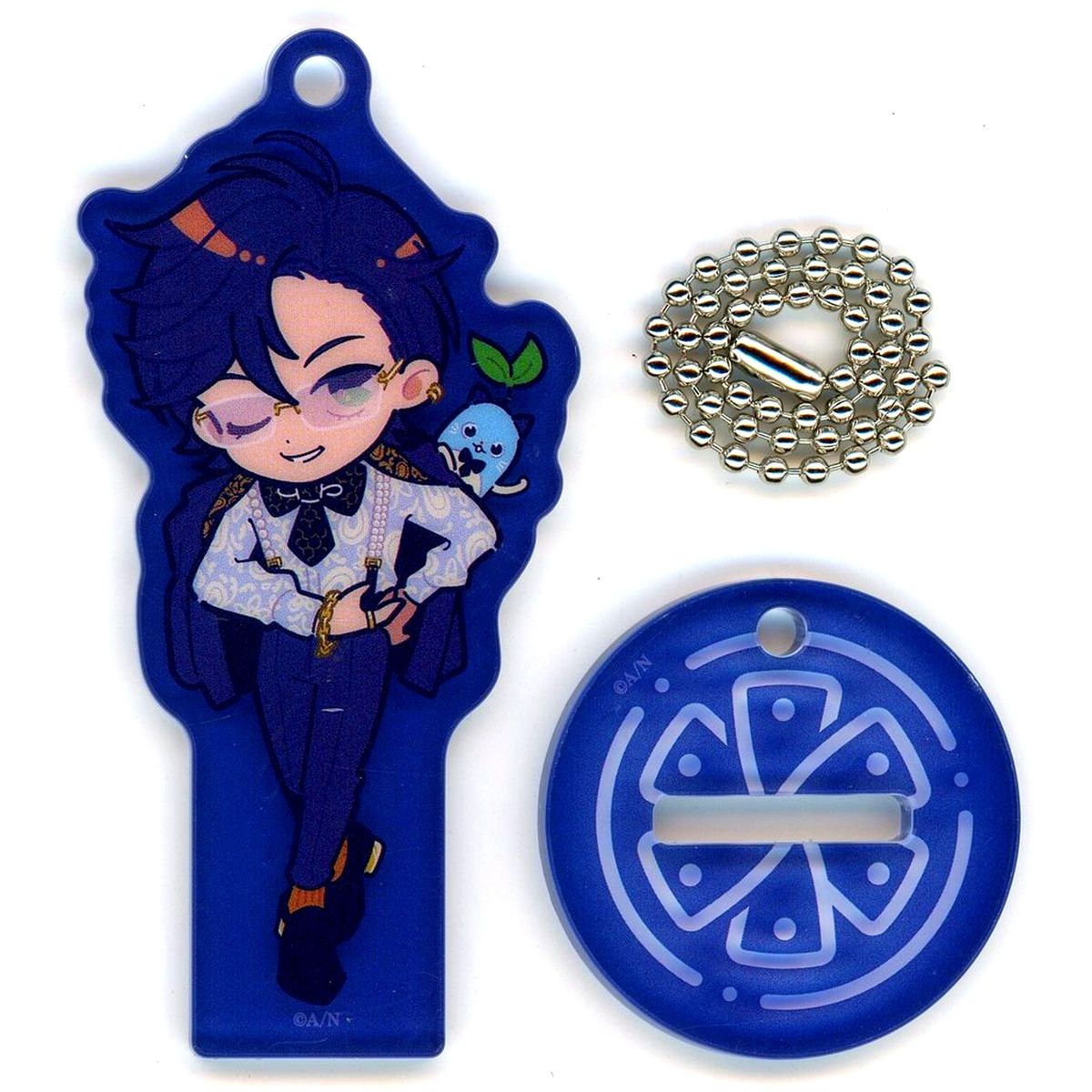 Leos Vincent Eden Group Mini Acrylic Stand Virtual YouTuber Nijisanji 4th Anniversary [USED]