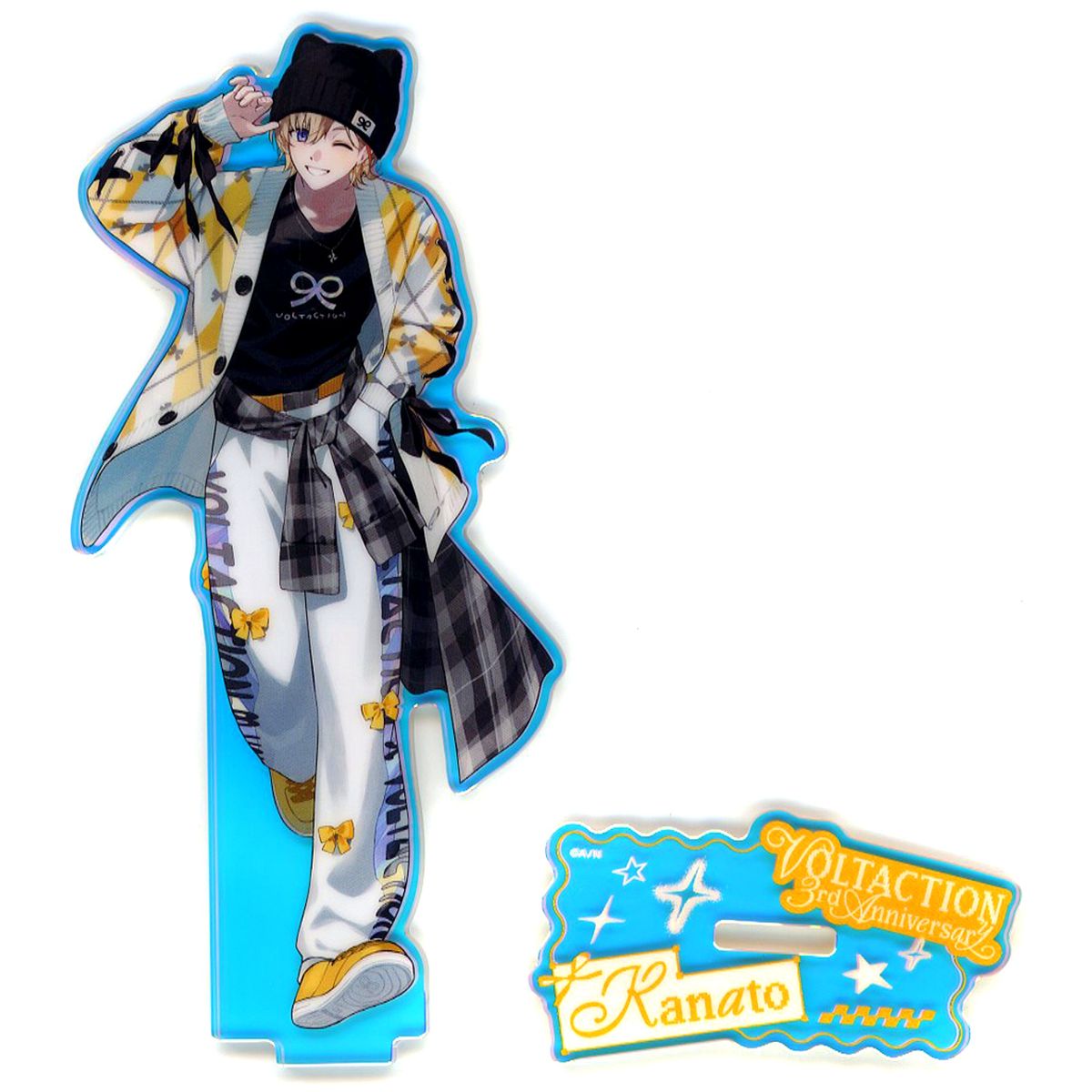 Fura Kanato Aurora Acrylic Stand Virtual YouTuber Nijisanji VOLTACTION 3rd Anniversary [USED]