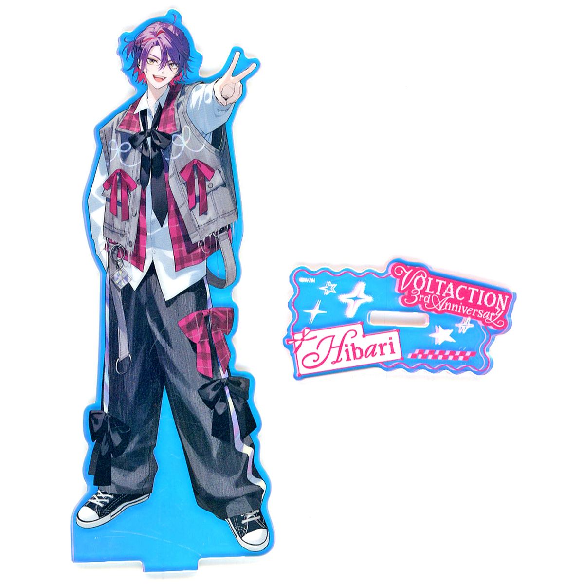 Watarai Hibari Aurora Acrylic Stand Virtual YouTuber Nijisanji VOLTACTION 3rd Anniversary [USED]