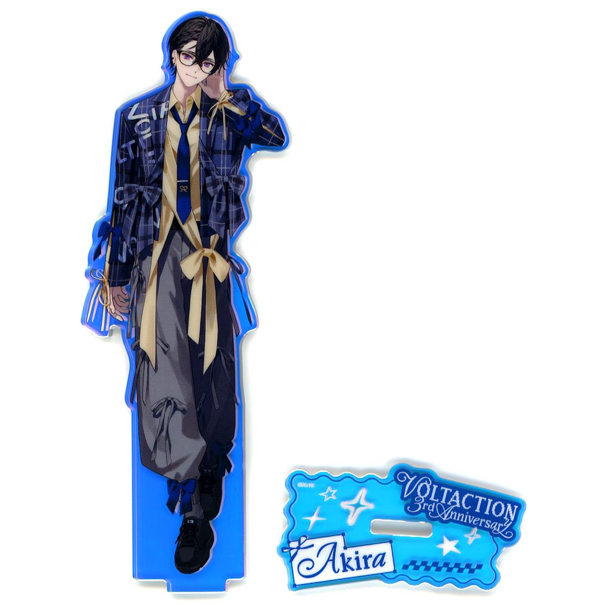 Shikinagi Akira Aurora Acrylic Stand Virtual YouTuber Nijisanji VOLTACTION 3rd Anniversary [USED]