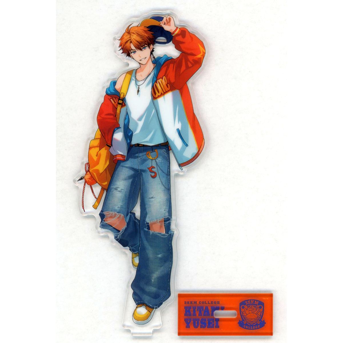 Yusei Kitami, 3SKM Virtual YouTuber Nijisanji Acrylic Stand College [USED]